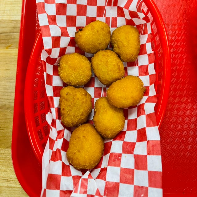 Mac and Cheese Bites.